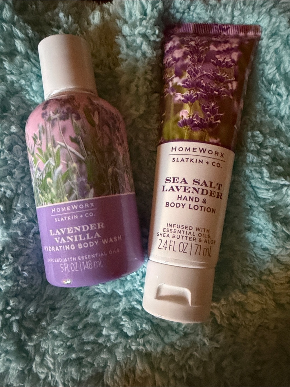 Homeworx slatkin & co lavender & vanilla hydrating body wash w/lotion - Picture 3 of 3